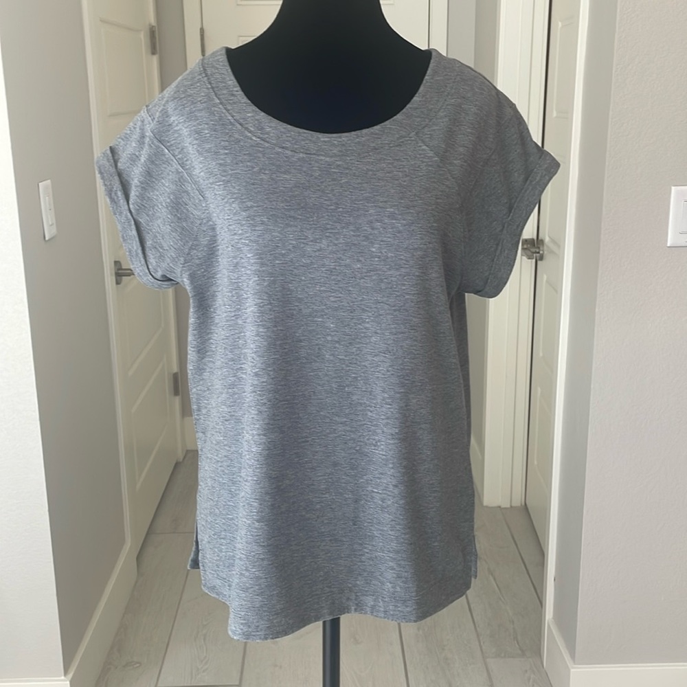 Zella Yoga Athletic Gray Top Size S - Picture 1 of 7